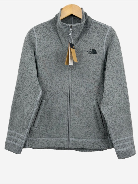 The North Face Sweaters - The North Face Women's Sweater Fleece Full Zip Jacket Gray Heather Large NWT